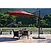  Outdoor Patio 4-Piece Cantilever Offset 3M Umbrella Base Stand Weight Water Sand