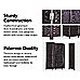 4 Panel Room Divider Screen Privacy Rattan Dividers Stand Fold
