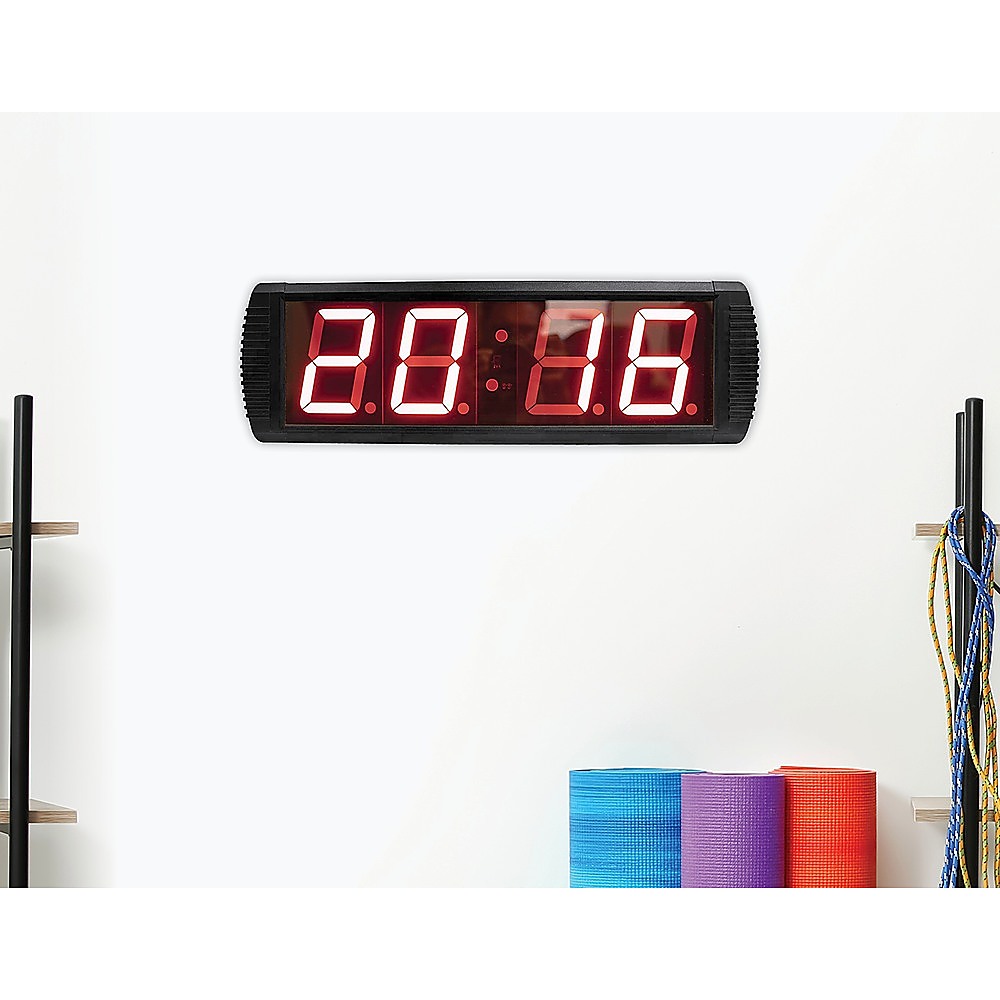 DIGITAL TIMER INTERVAL CLOCK COUNTDOWN GYM STUDIO FITNESS eBay