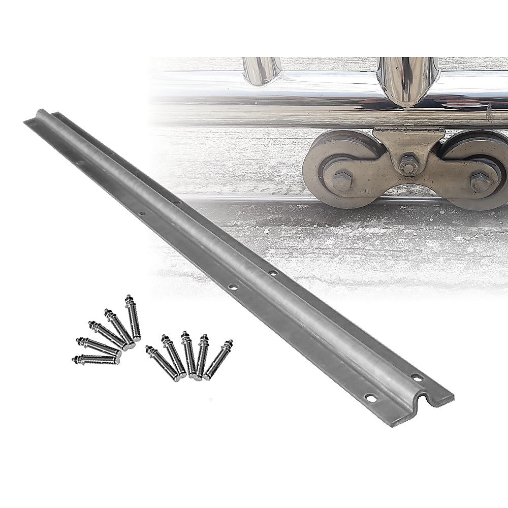 Sliding Gate Hardware Accessories Kit 2m Track eBay