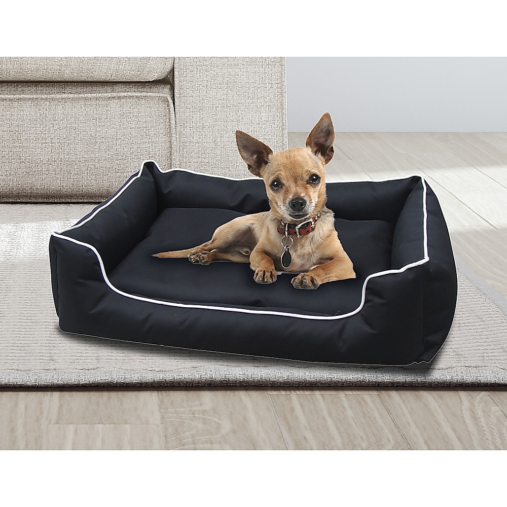 60cm x 48cm DOG BED CAT HEAVY DUTY INDOOR OUTDOOR FUTON CUSHION