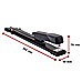 A4 A3 Long Arm Personal Office Stapler 25 sheets CAP (1000 staples included)