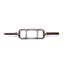 Chrome Olympic Tricep Bar Barbell Heavy Duty with Spring Collars  