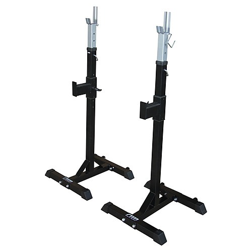 Squat Rack Stand Pair Bench Press Weight Lifting Barbell ...