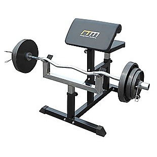 Preacher Curl Bench Weights Commercial Bicep Arms