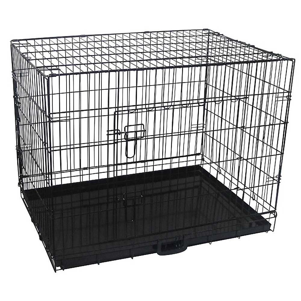 36" Pet Dog Puppy Crate Enclosure Pen Large Cage Kennel Waterproof